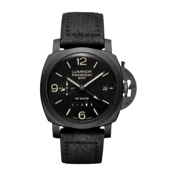 Panerai Luminor 1950 44 10 Days GMT Ceramic / Black