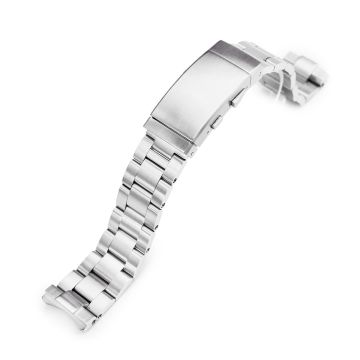 Super-O Boyer Stainless Steel Bracelet for Seiko 63MAS SPB143 - 18mm