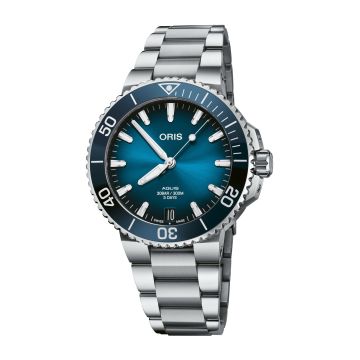 Oris Aquis Date Calibre 400 41.5 Stainless Steel / Blue / Bracelet