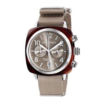 Briston Clubmaster Classic Chrono Gris Taupe