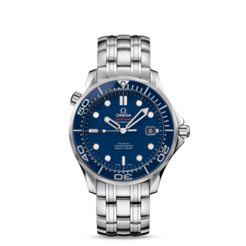 Omega Seamaster Diver 300M Co-Axial 41 Stainless Steel / Blue / Bracelet / Ceramic
