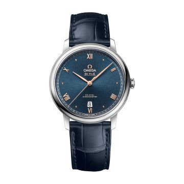 Omega De Ville Prestige Co-Axial 39.5 Stainless Steel / Blue Sunburst