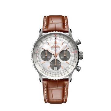 Breitling Navitimer B01 Chronograph 41 Stainless Steel / MOP Japan / Alligator