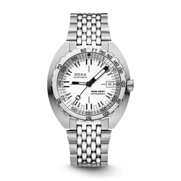 Doxa SUB 300T Whitepearl / Bracelet