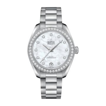 Omega Seamaster Aqua Terra 150M Master Chronometer 34 Stainless Steel / Diamond / MOP / Bracelet