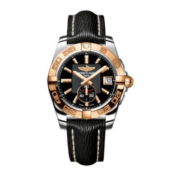 Breitling Galactic 36 Automatic Stainless Steel / Rose Gold / Volcano Black / Sahara