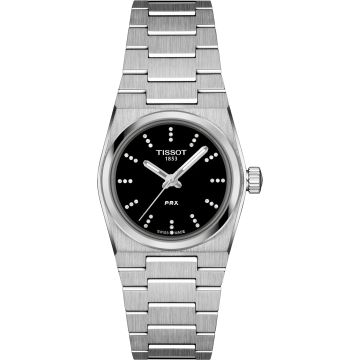 Tissot PRX Quartz 25 Stainless Steel / Black - Diamond