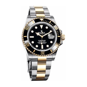Rolex Submariner Date 41 Stainless Steel / Yellow Gold / Black