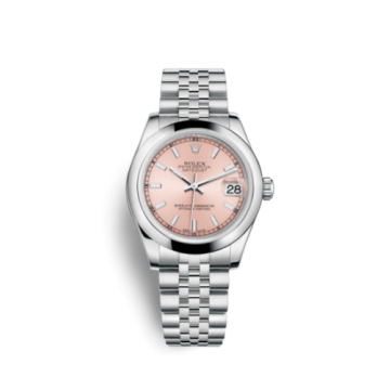 Rolex Datejust 31 Stainless Steel Domed / Jubilee / Pink