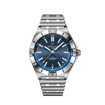 Breitling Chronomat 40 GMT Stainless Steel / Blue / Sylt
