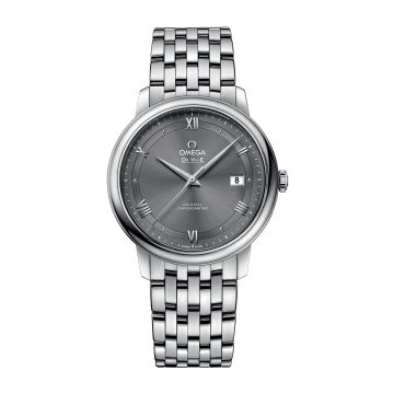 Omega De Ville Prestige Co-Axial 39.5 Stainless Steel / Vintage Grey / Bracelet
