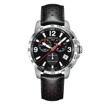 Certina DS Podium Lap Timer Stainless Steel / Black