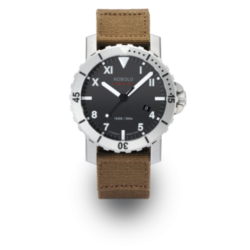 Kobold Soarway Diver Stainless Steel / Black