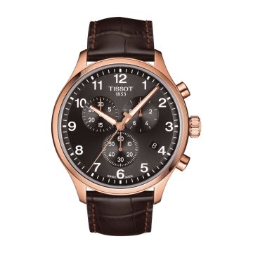 Tissot Chrono XL Classic Rose Gold PVD / Black / Strap