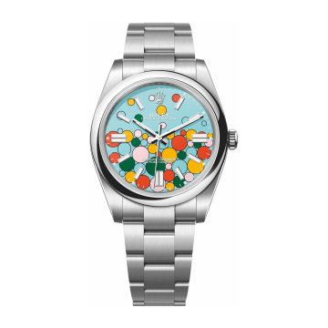 Rolex Oyster Perpetual 41 Stainless Steel / Turquoise Celebration