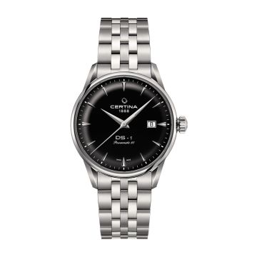 Certina DS-1 Powermatic 80 40 Stainless Steel / Black / Bracelet