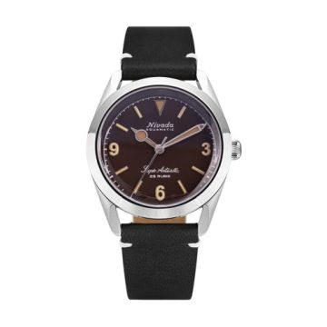Nivada Grenchen Super Antarctic 3.6.9. Tropical / Stainless Steel / Black - White