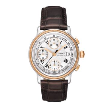 Tissot Bridgeport Automatic Chronograph Rose Gold Bezel
