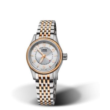 Oris Big Crown Pointer Date 29 Stainless Steel - Rose Gold / Silver / Bracelet