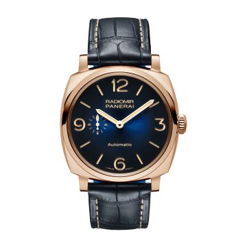 Panerai Radiomir 1940 45 3 Days Automatic Red Gold / Blue / Mediterraneo