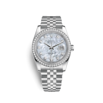 Rolex Datejust 36 Stainless Steel Diamond / Jubilee / MOP