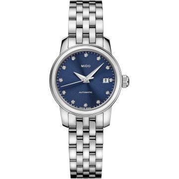 Mido Baroncelli Lady Twenty Five Stainless Steel / Blue / Bracelet