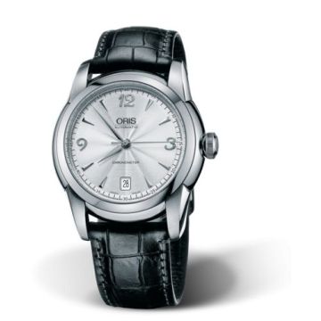Oris Artelier Chronometer Date 40.5 Stainless Steel / Silver