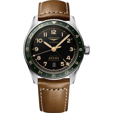 Longines Spirit Zulu Time 42 Grey / Strap