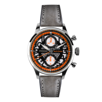 Steinhart NAV.B-CHRONO 42 SKELETON orange