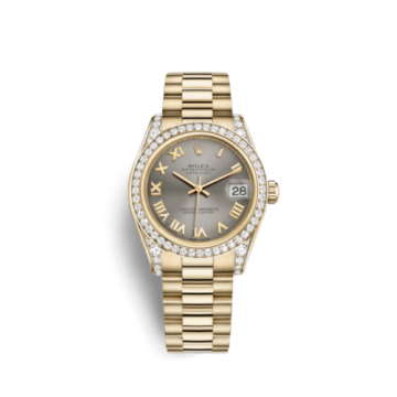 Rolex Datejust 31 Yellow Gold Diamond / President / Steel Roman