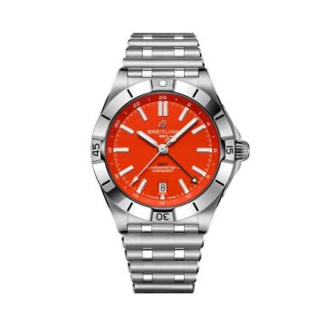Breitling Chronomat Automatic GMT 40 NFL Cincinnati Bengals Edition