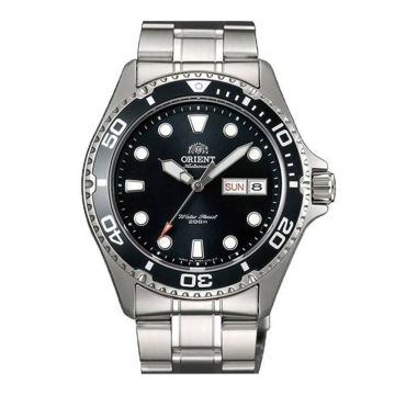 Orient Ray II Cadran Noir Acier Gris AA02004B