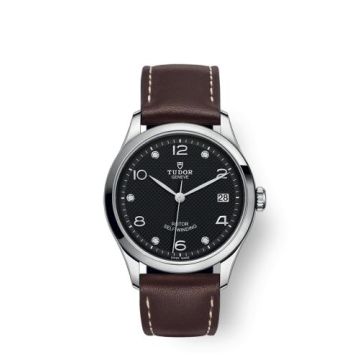Tudor 1926 36 Stainless Steel / Black - Diamond / Strap