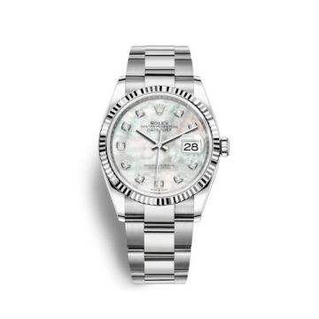 Rolex Datejust 36 Stainless Steel / Fluted / MOP-Diamond / Oyster