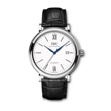 IWC Schaffhausen Portofino Automatic 150 Years Stainless Steel / White