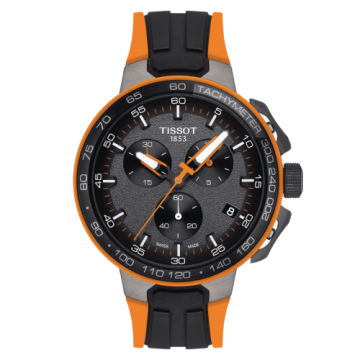 Tissot T-Race Cycling Chronograph Stainless Steel / Orange