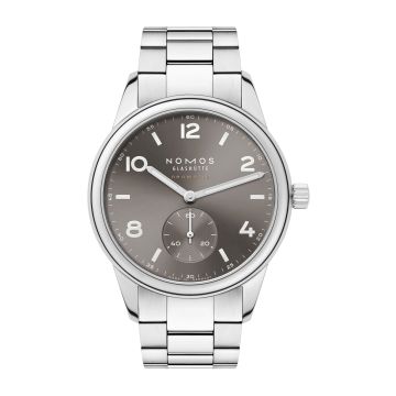 Nomos Glashütte Club Sport Neomatik 39 Indian Summer - Smoke / Closed Case Back