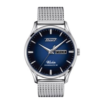 Tissot Visodate Powermatic 80 Stainless Steel / Gradient Blue / Bracelet