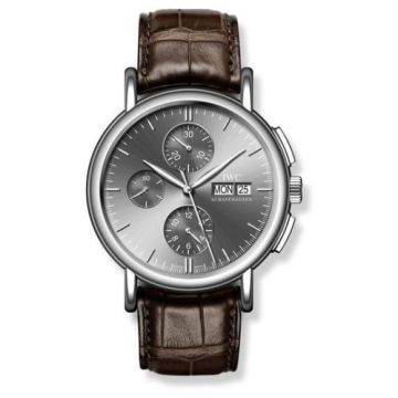 IWC Schaffhausen Portofino Chronograph White Gold / Ardoise