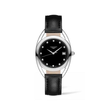 Longines Equestrian Horseshoe 34 Black