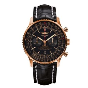 Breitling Navitimer 01 46 Red Gold / Black / Croco