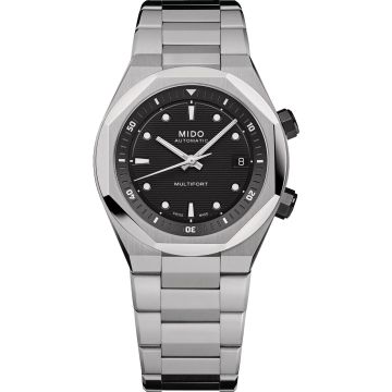Mido Multifort 8 Stainless Steel / Black / Bracelet