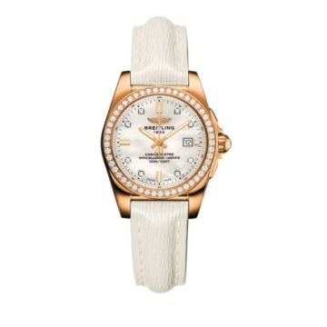 Breitling Galactic 29 Rose Gold / Diamond / Pearl Diamond / Sahara