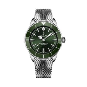 Breitling Superocean Heritage B31 Automatic 44 Stainless Steel / Green / Milanese