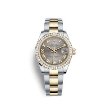 Rolex Datejust 31 Rolesor Yellow Diamond / Oyster / Steel Roman