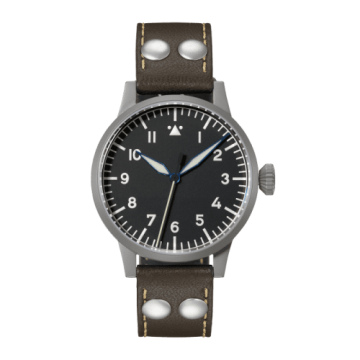 Laco Pilot Watch Original Mülheim an der Ruhr Stainless Steel / Black