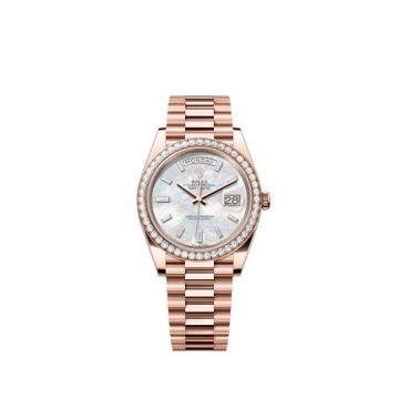 Rolex Day-Date 40 Everose - Diamond / MOP - Baguette