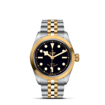 Tudor Heritage Black Bay 36 S&G / Black / Bracelet