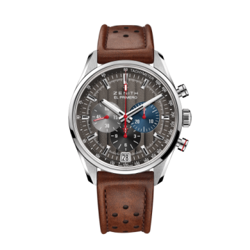Zenith El Primero Chronomaster 42 Stainless Steel / Anthracite / Strap / Classic Cars