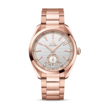 Omega Seamaster Aqua Terra 150M Master Chronometer Small Seconds 41 Sedna Gold / Silver / Bracelet